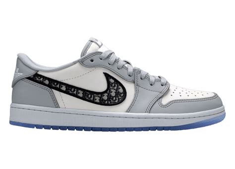 low top air dior|Dior jordan 1 low goat.